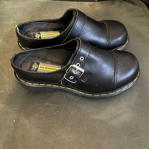 dr. martins leather mules